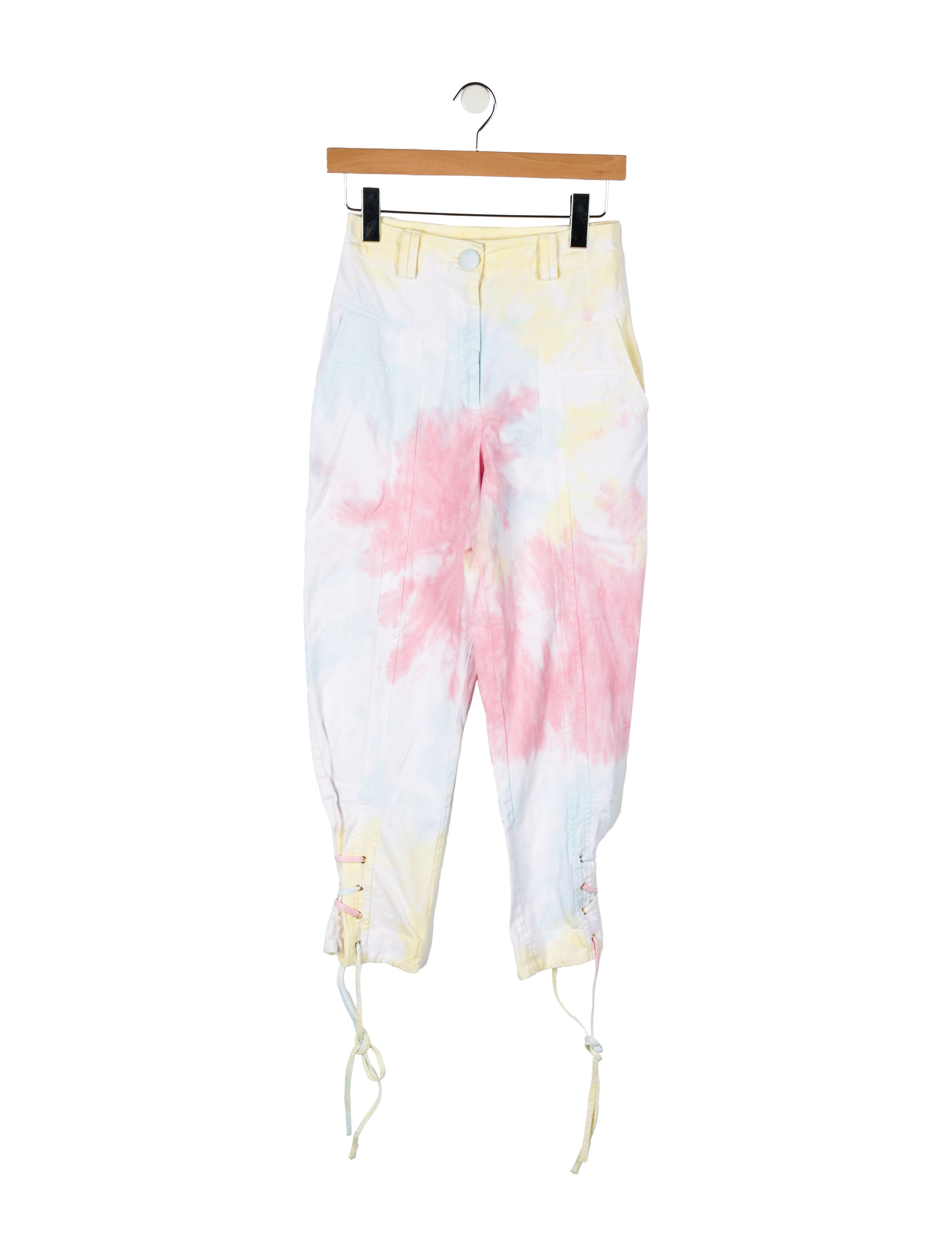 LoveShackFancy High-Rise Skinny Leg Jeans