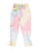 LoveShackFancy Tie-Dye Print Straight Leg Pants