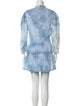 LoveShackFancy Tie-Dye Print Mini Dress