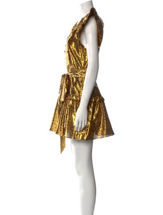 LoveShackFancy Printed Mini Dress