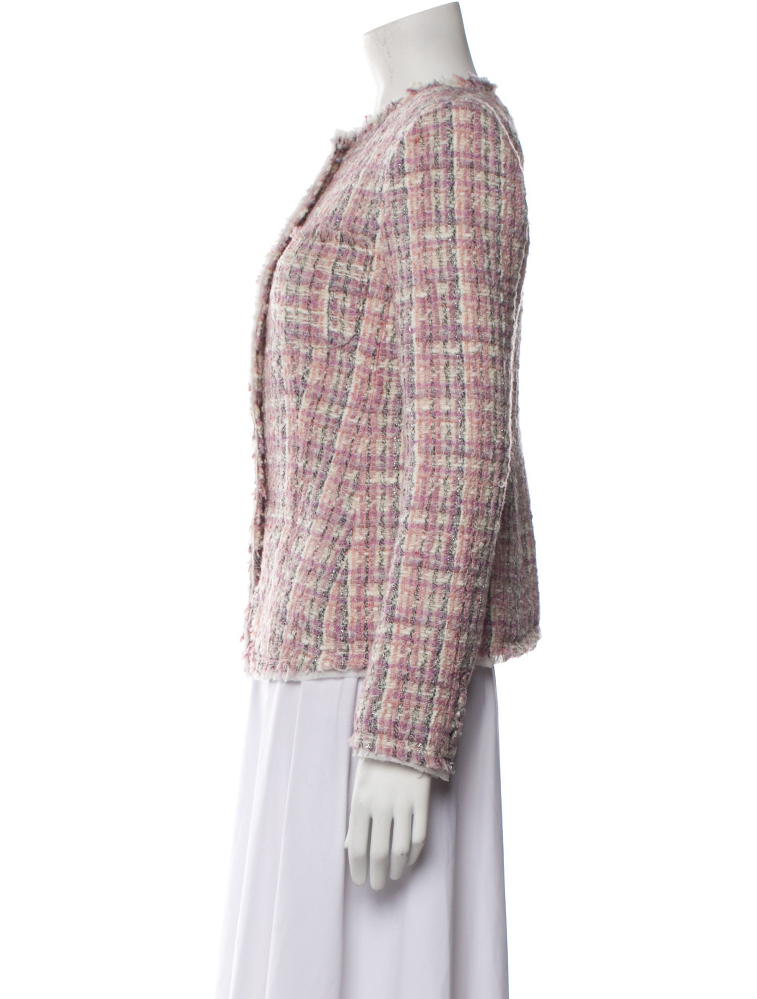 LoveShackFancy Wool Tweed Pattern Evening Jacket w/ Tags