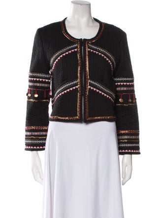 LoveShackFancy Patterned Evening Jacket