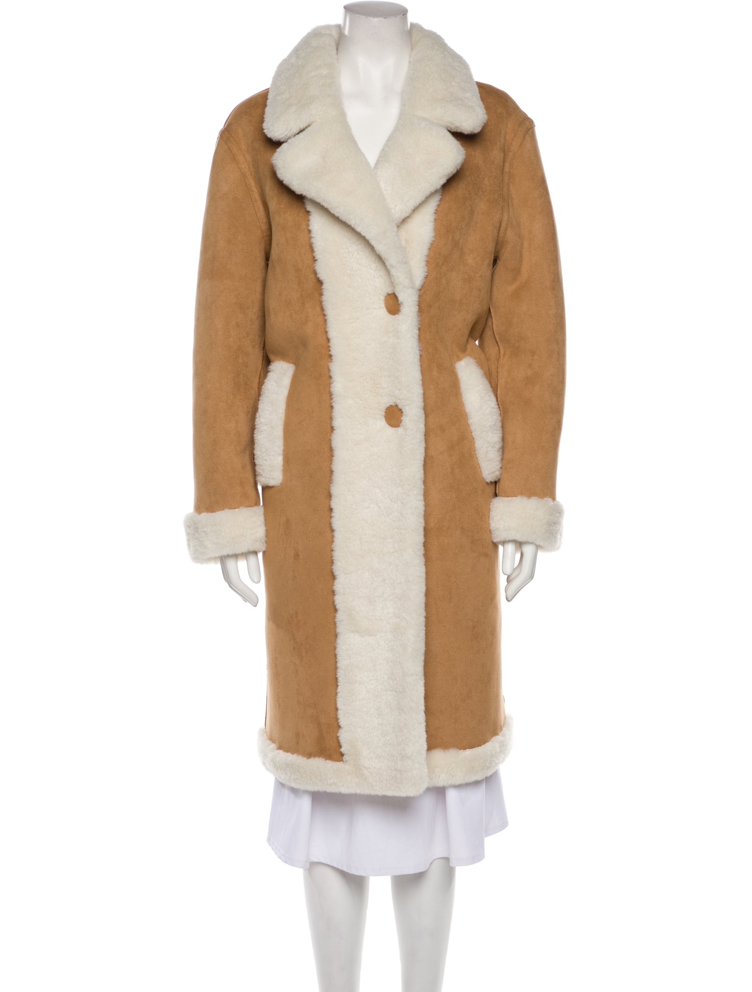 LoveShackFancy Faux Fur Coat