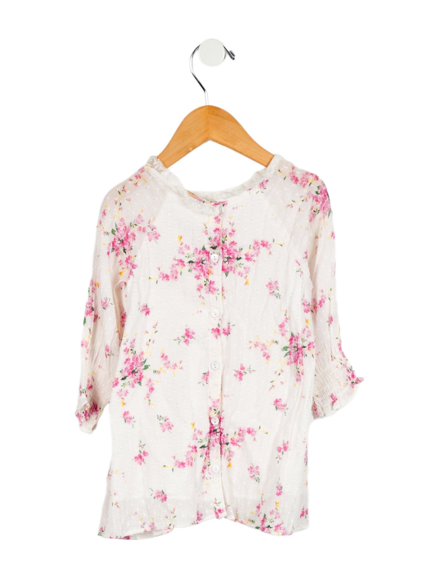 LoveShackFancy Printed Long Sleeve Dress