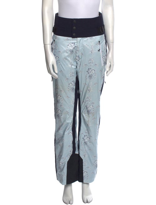 LoveShackFancy Printed Wide Leg Pants