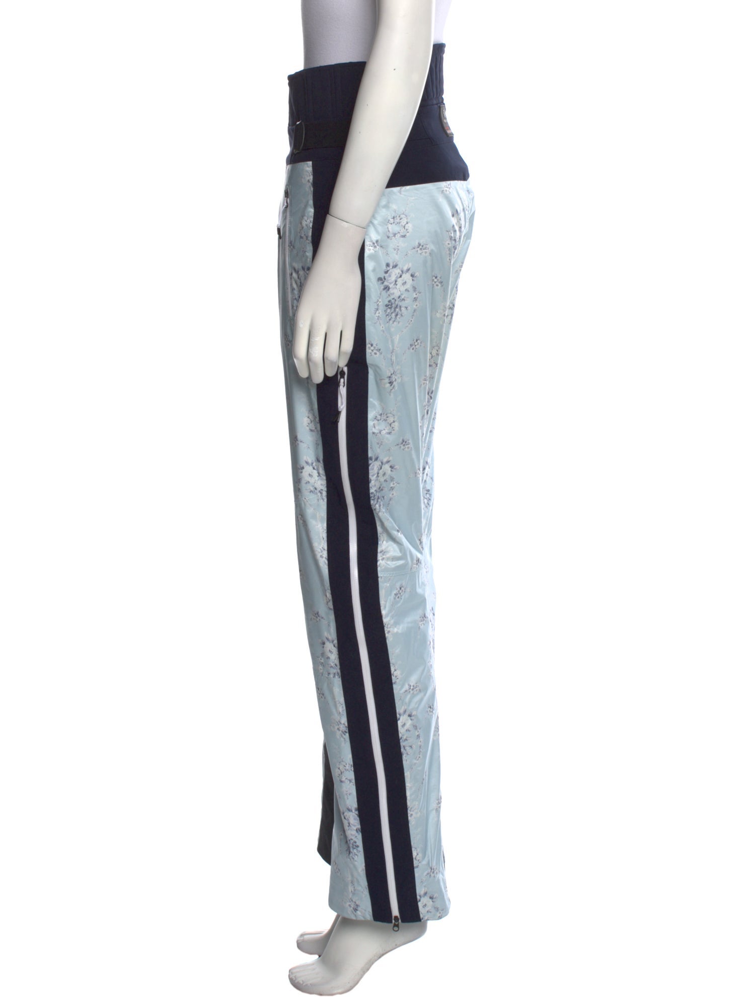 LoveShackFancy Printed Wide Leg Pants