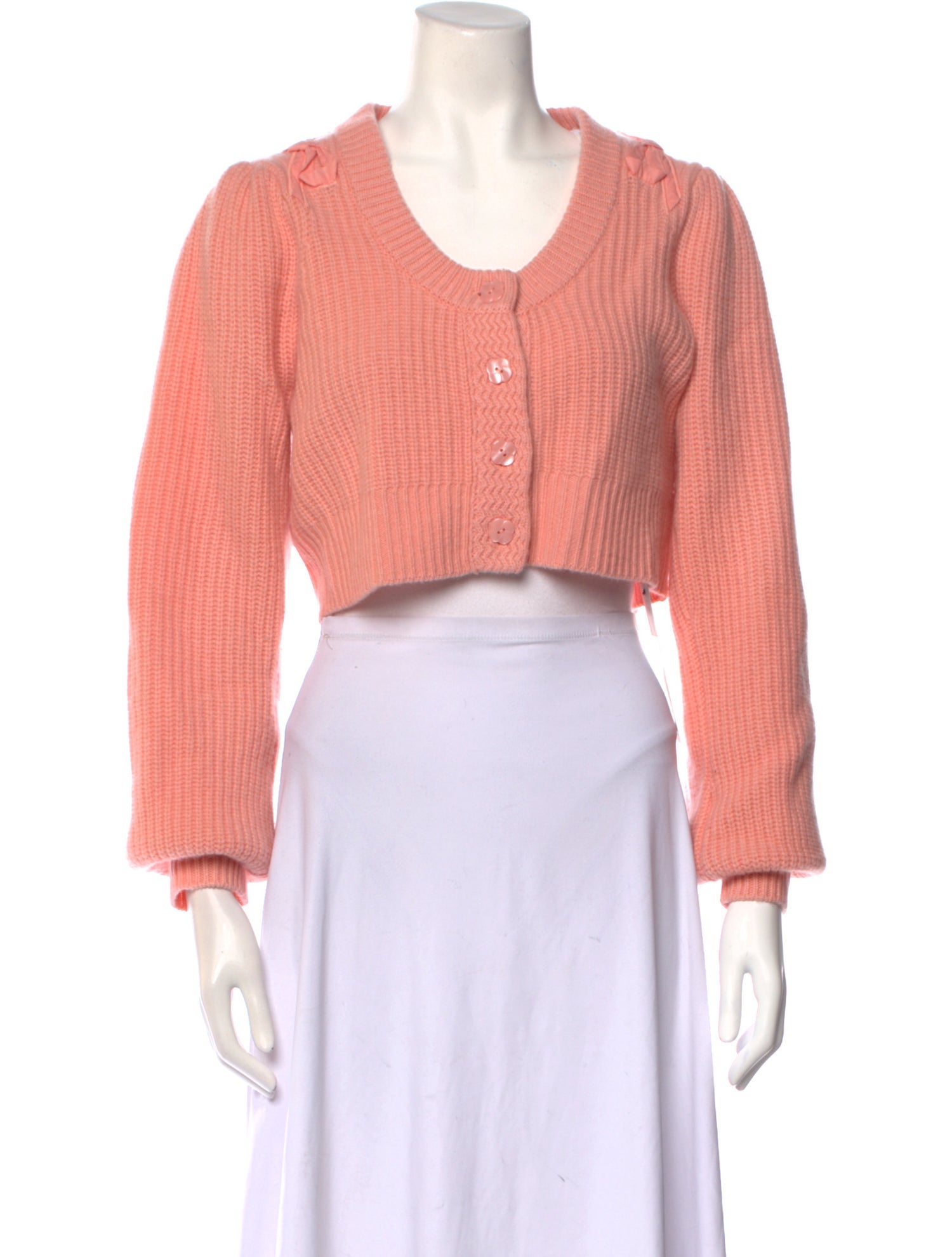 LoveShackFancy Cashmere Scoop Neck Sweater