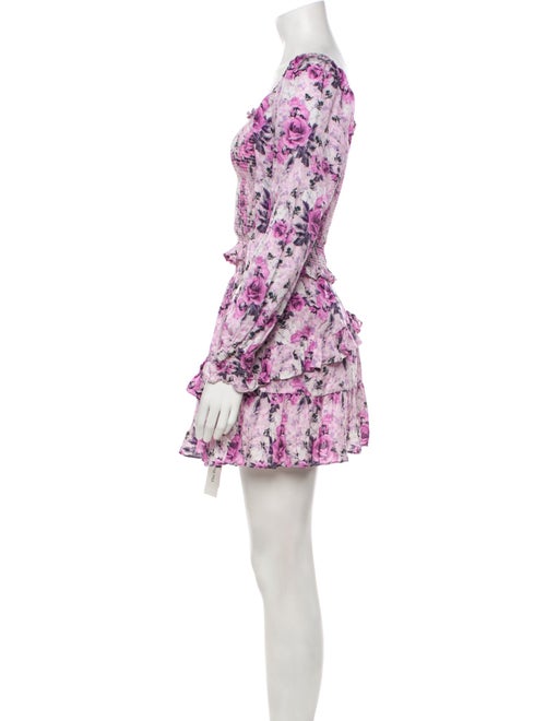 LoveShackFancy Floral Print Ruffle Embellishment Skirt Set