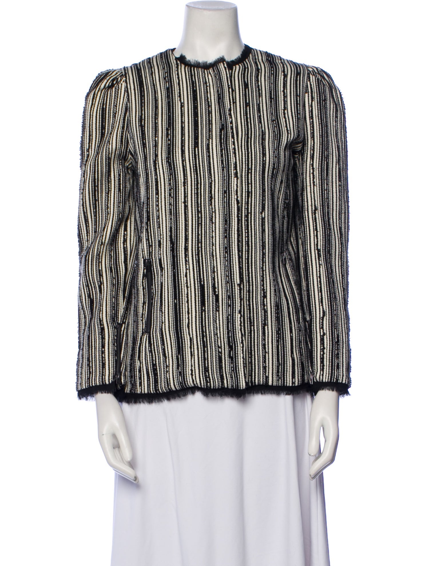 LoveShackFancy Striped Jacket w/ Tags