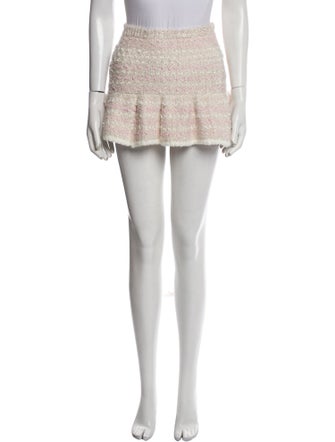 LoveShackFancy Mock Neck Mini Dress