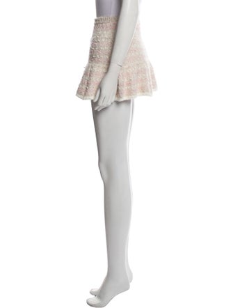 LoveShackFancy Mock Neck Mini Dress