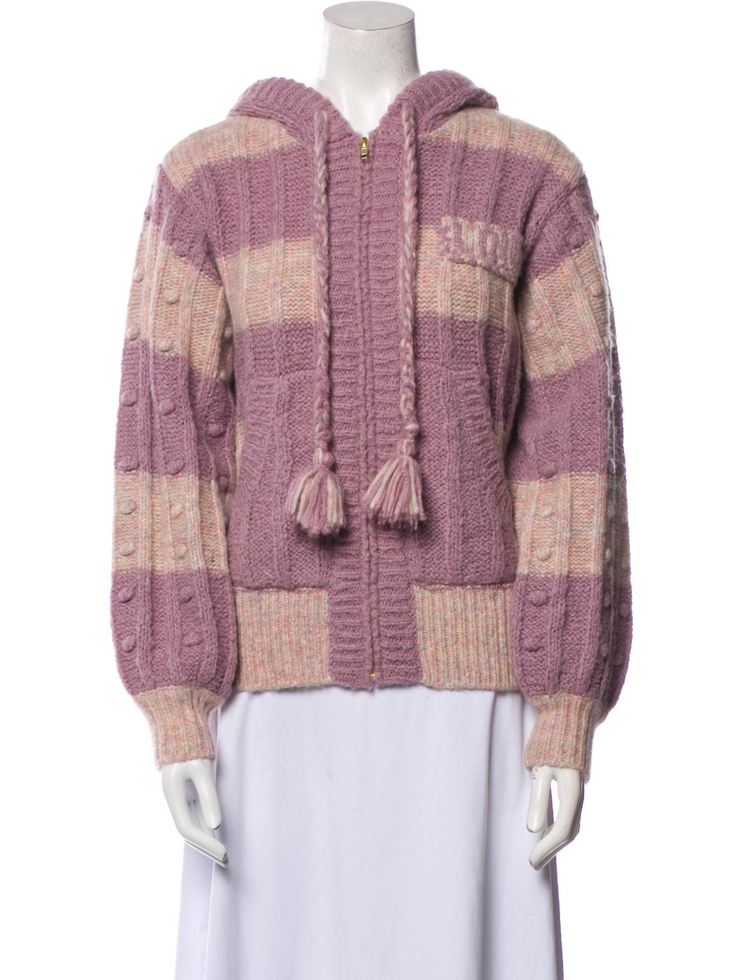 LoveShackFancy Nylon Plaid Print Jacket