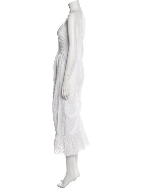 LoveShackFancy V-Neck Jumpsuit