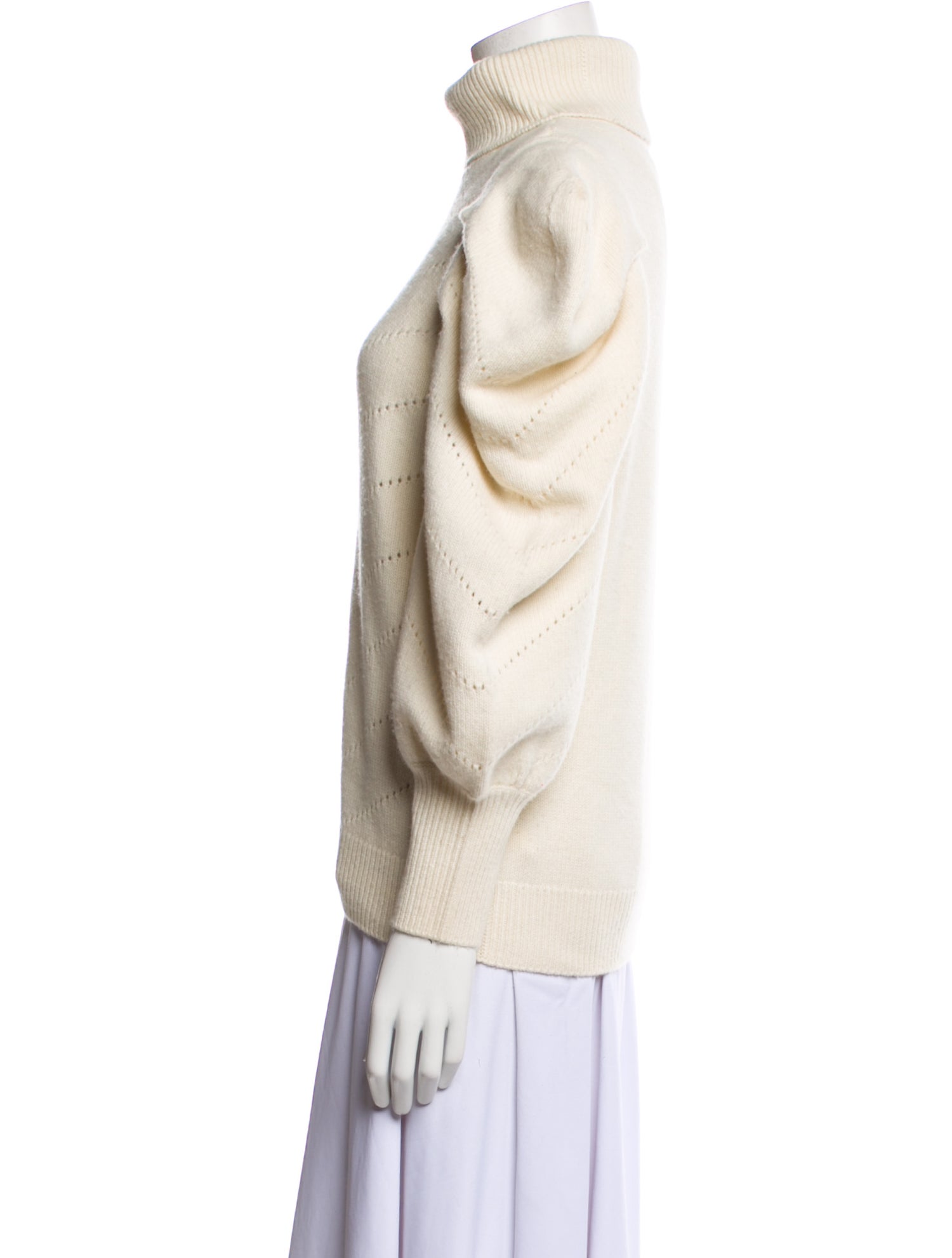 LoveShackFancy Wool Turtleneck Sweater