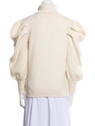 LoveShackFancy Wool Turtleneck Sweater