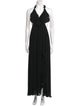 LoveShackFancy Halterneck Long Dress