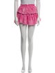 LoveShackFancy Ruffle Embellishment Mini Skirt