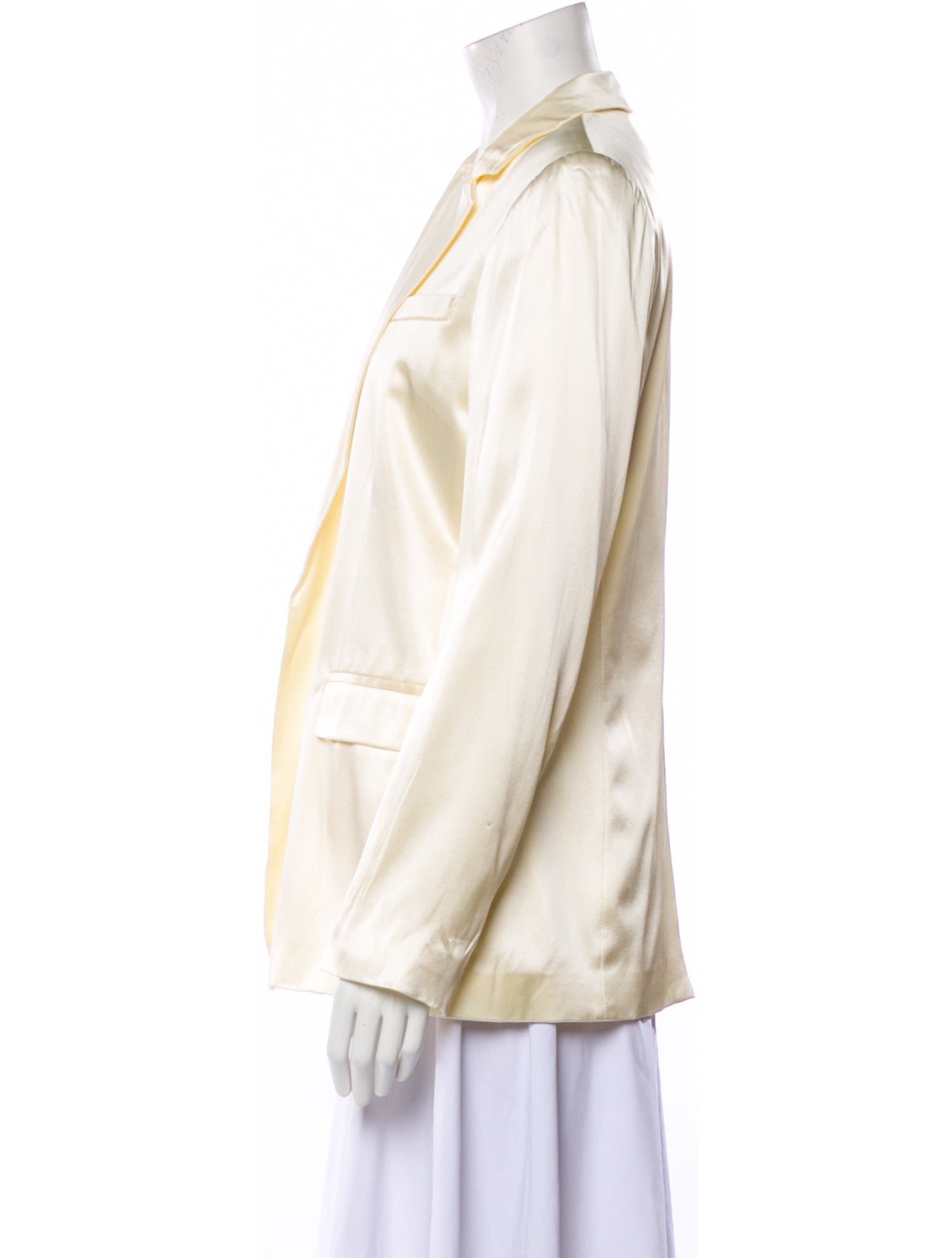 LoveShackFancy Silk Blazer