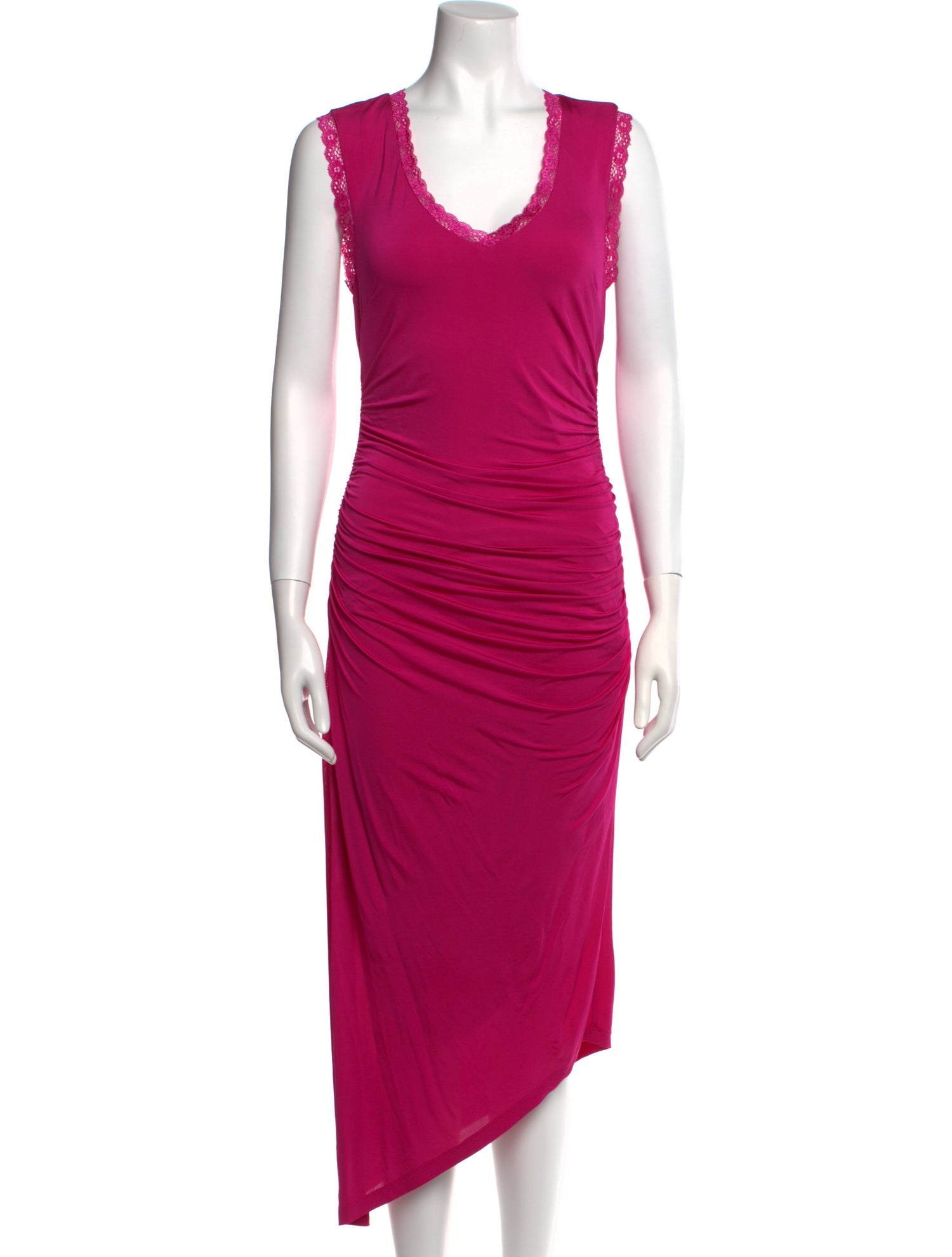 LoveShackFancy V-Neck Long Dress