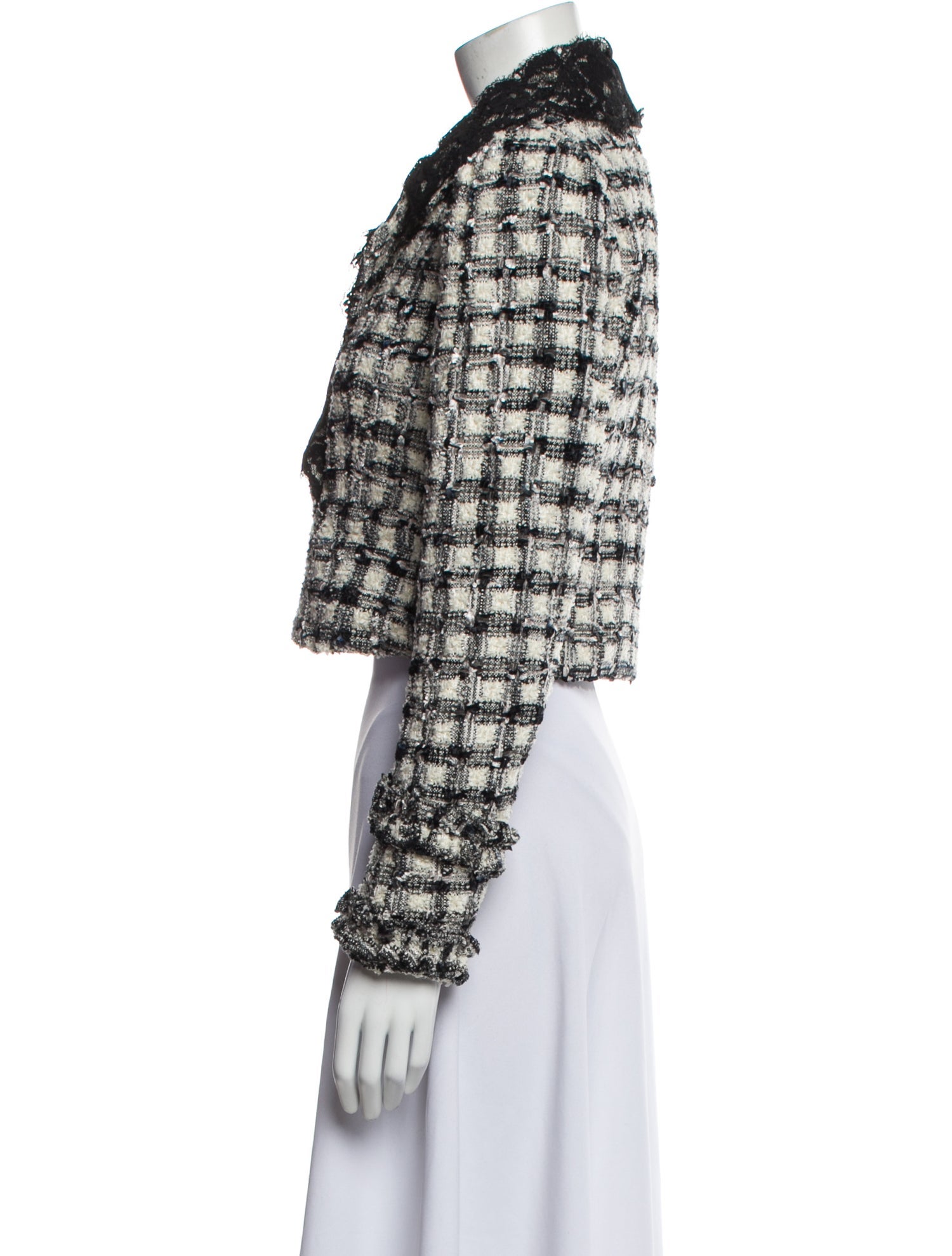 LoveShackFancy Tweed Pattern Blazer w/ Tags