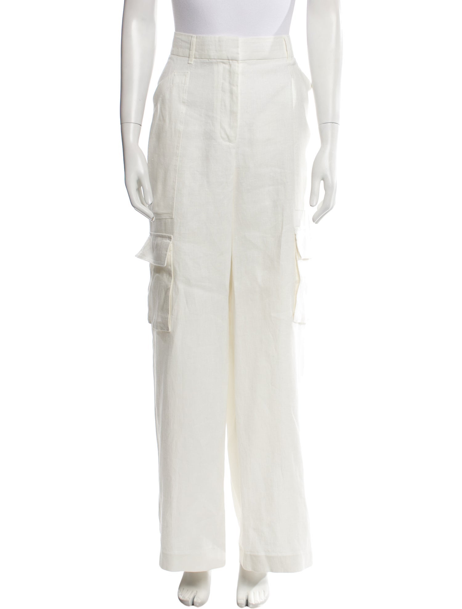 LoveShackFancy Linen Wide Leg Pants