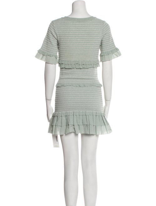 LoveShackFancy Striped Mini Dress