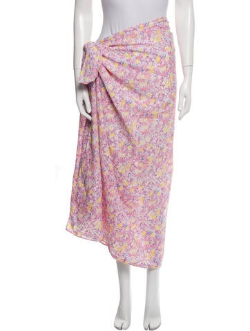 LoveShackFancy Scarves and Shawls Paisley Print Scarf