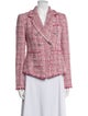 LoveShackFancy Tweed Pattern Blazer