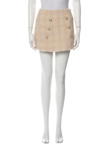 LoveShackFancy Skirts Wool Mini Skirt XS