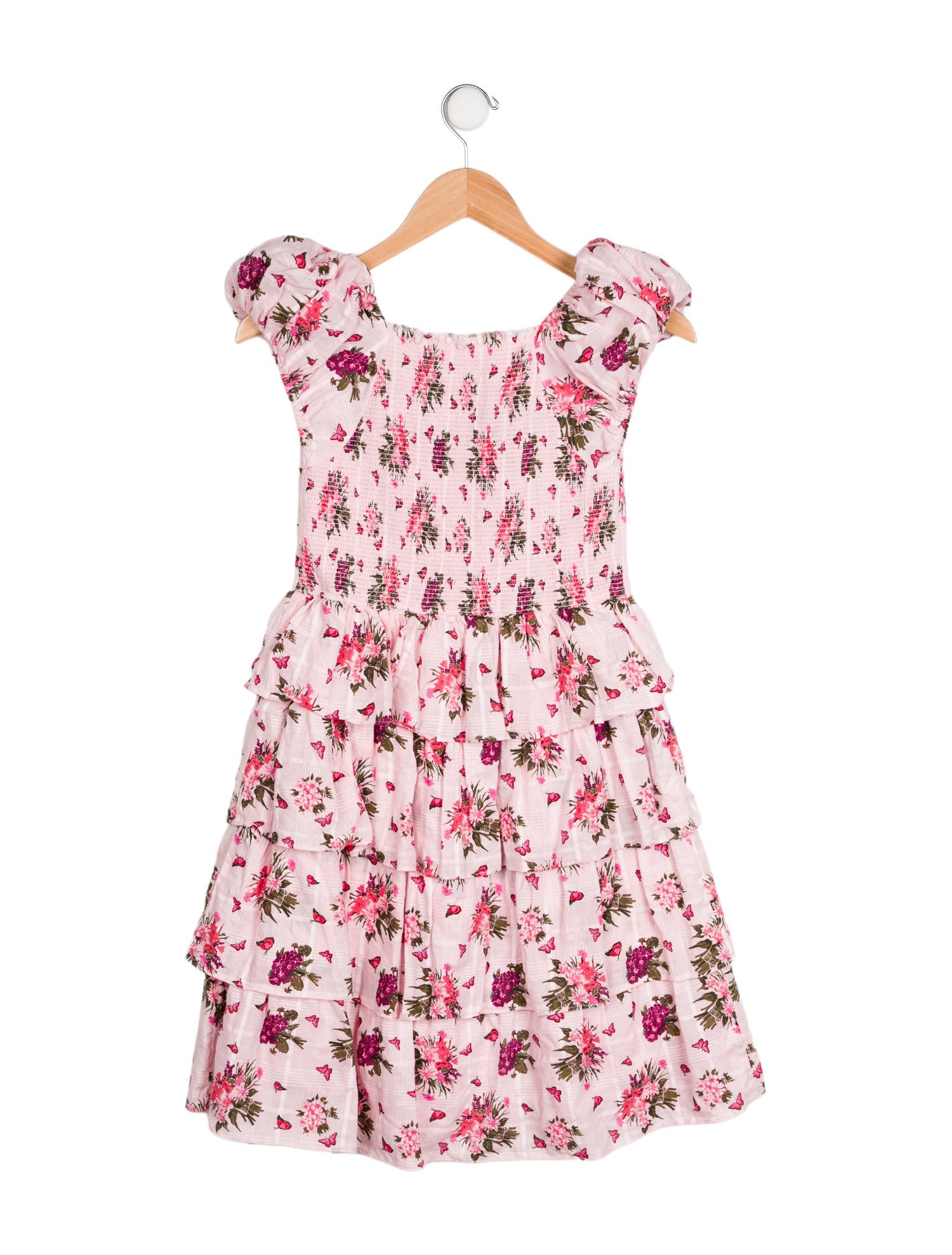 LoveShackFancy Kids Girls Floral Dress