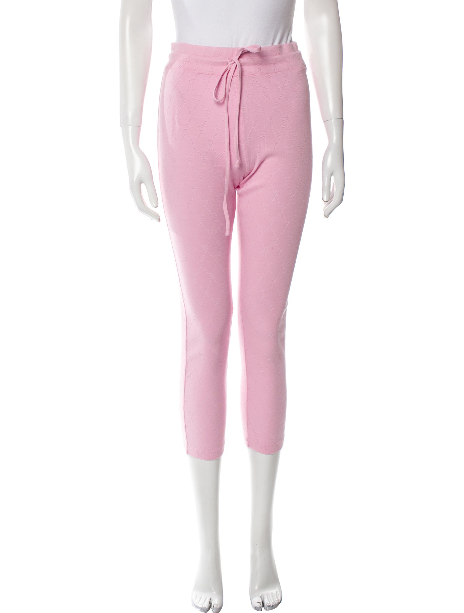 LoveShackFancy Eyelet Trim Sweatpants