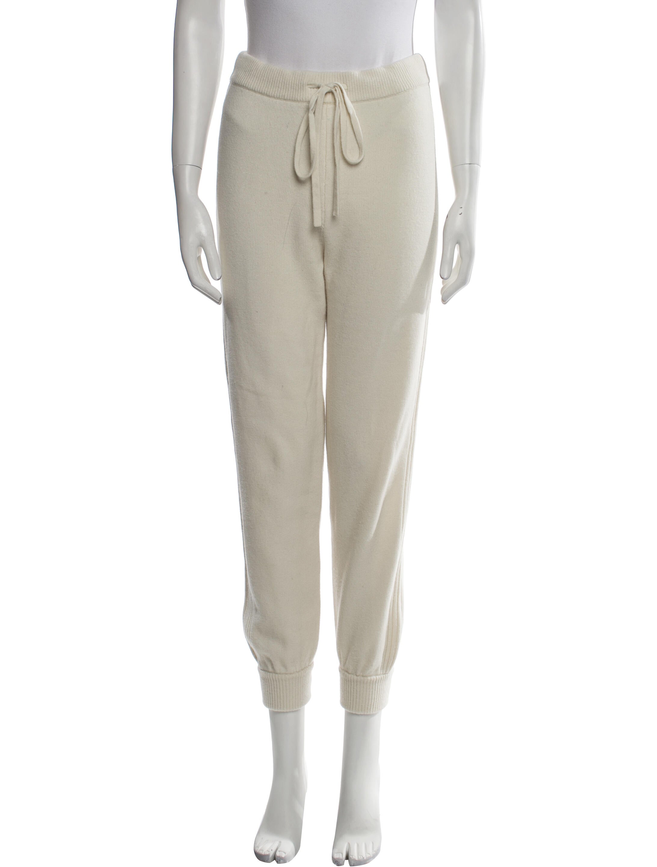 LoveShackFancy Wool Skinny Leg Pants