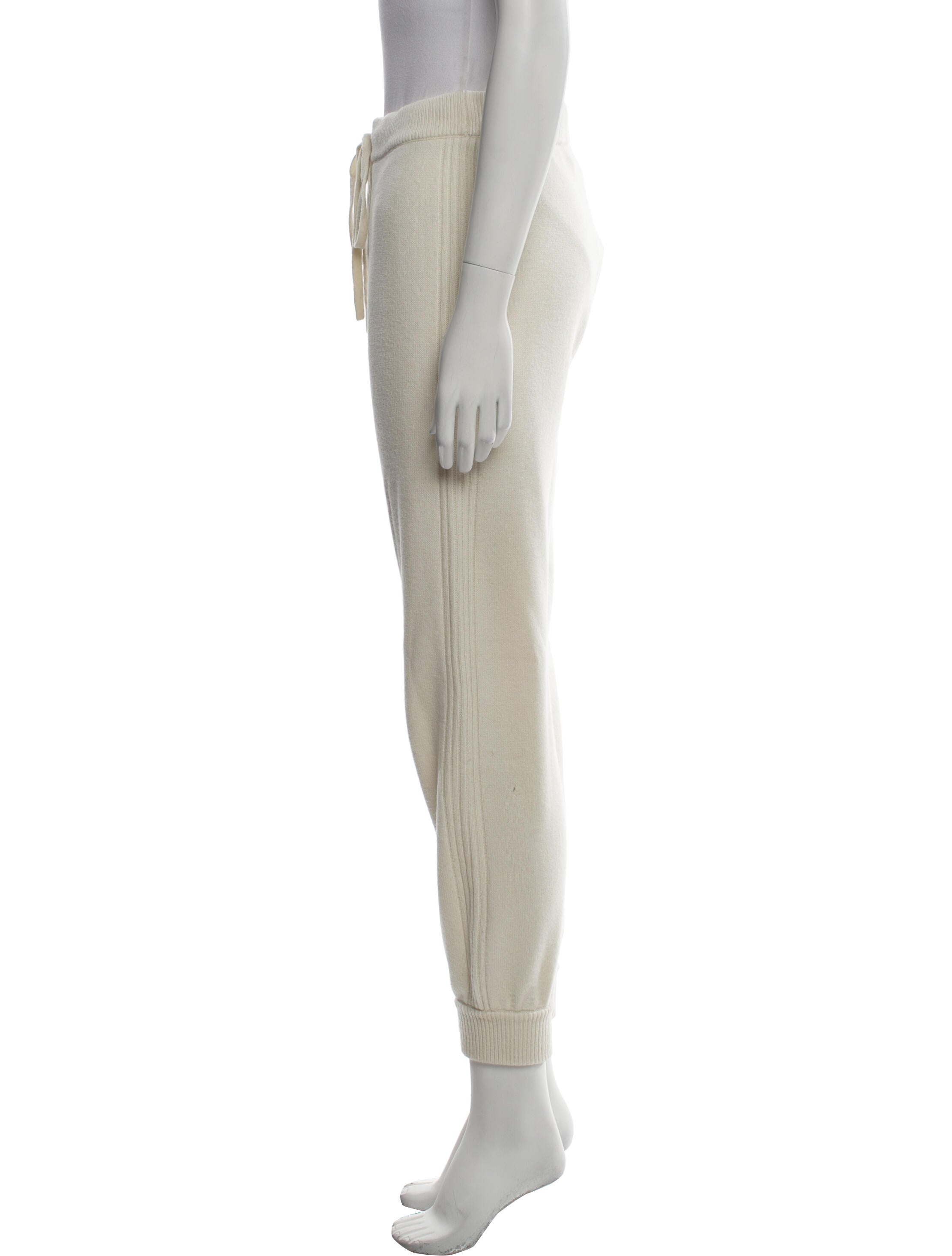 LoveShackFancy Wool Skinny Leg Pants