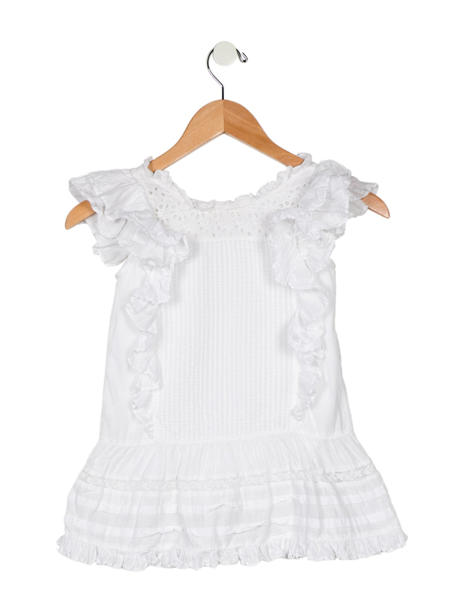 LoveShackFancy Kids Girls Sleeveless Dress