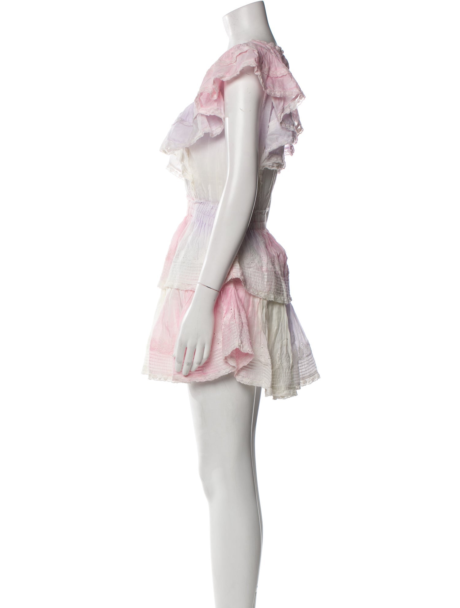 LoveShackFancy Printed Mini Dress