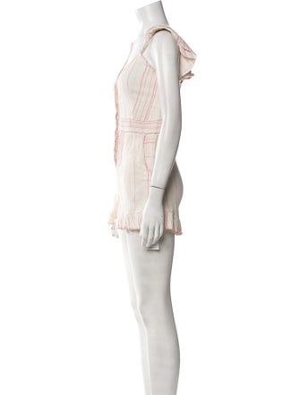 LoveShackFancy V-Neck Romper