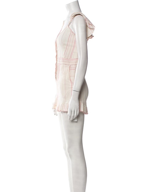 LoveShackFancy V-Neck Romper