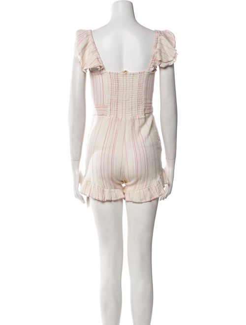 LoveShackFancy V-Neck Romper