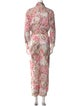 LoveShackFancy Floral Print Jumpsuit