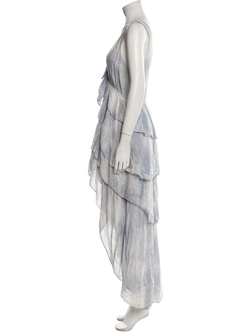 LoveShackFancy V-Neck Mini Dress