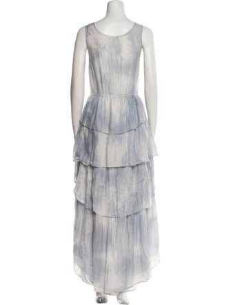 LoveShackFancy V-Neck Mini Dress