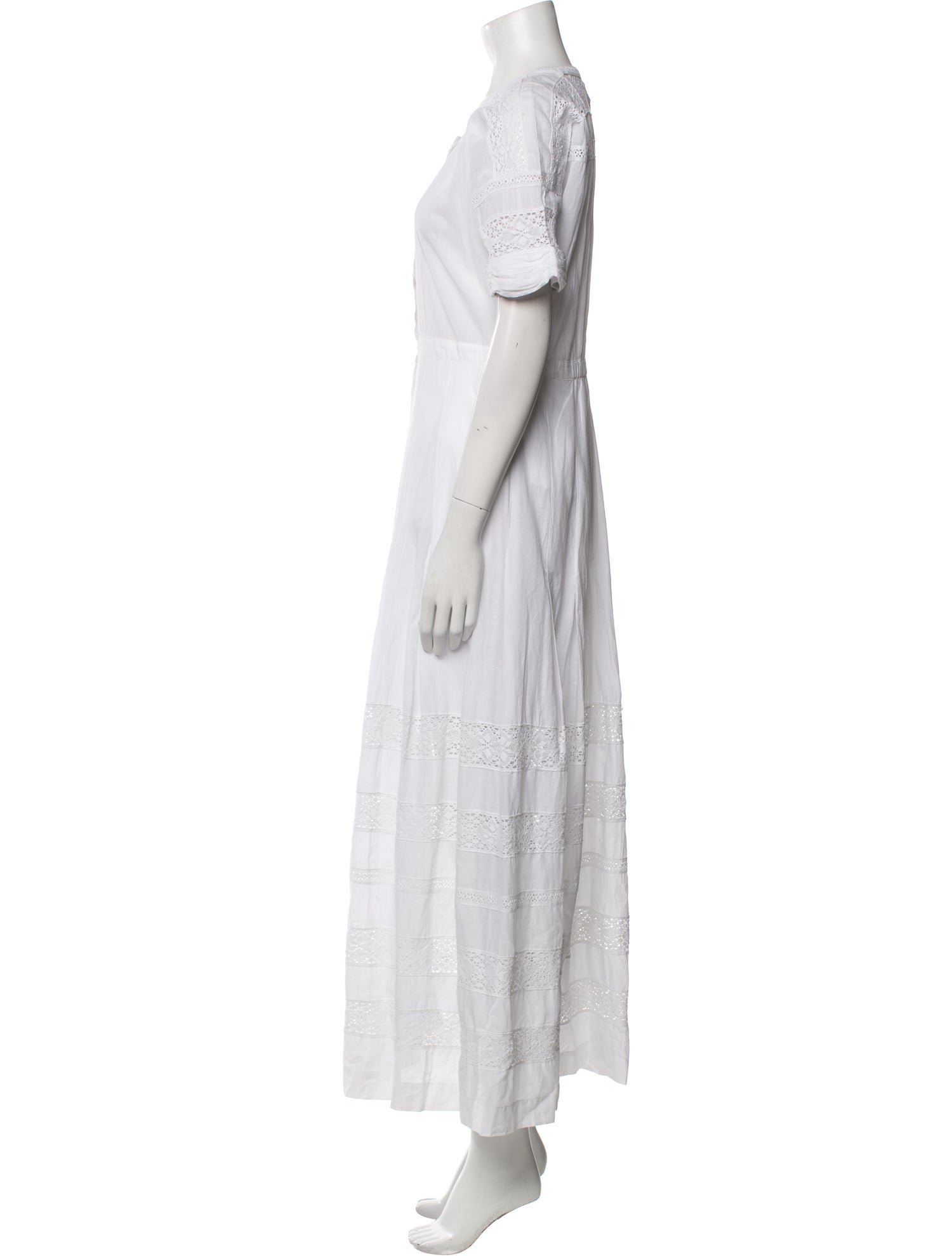 LoveShackFancy Scoop Neck Long Dress w/ Tags