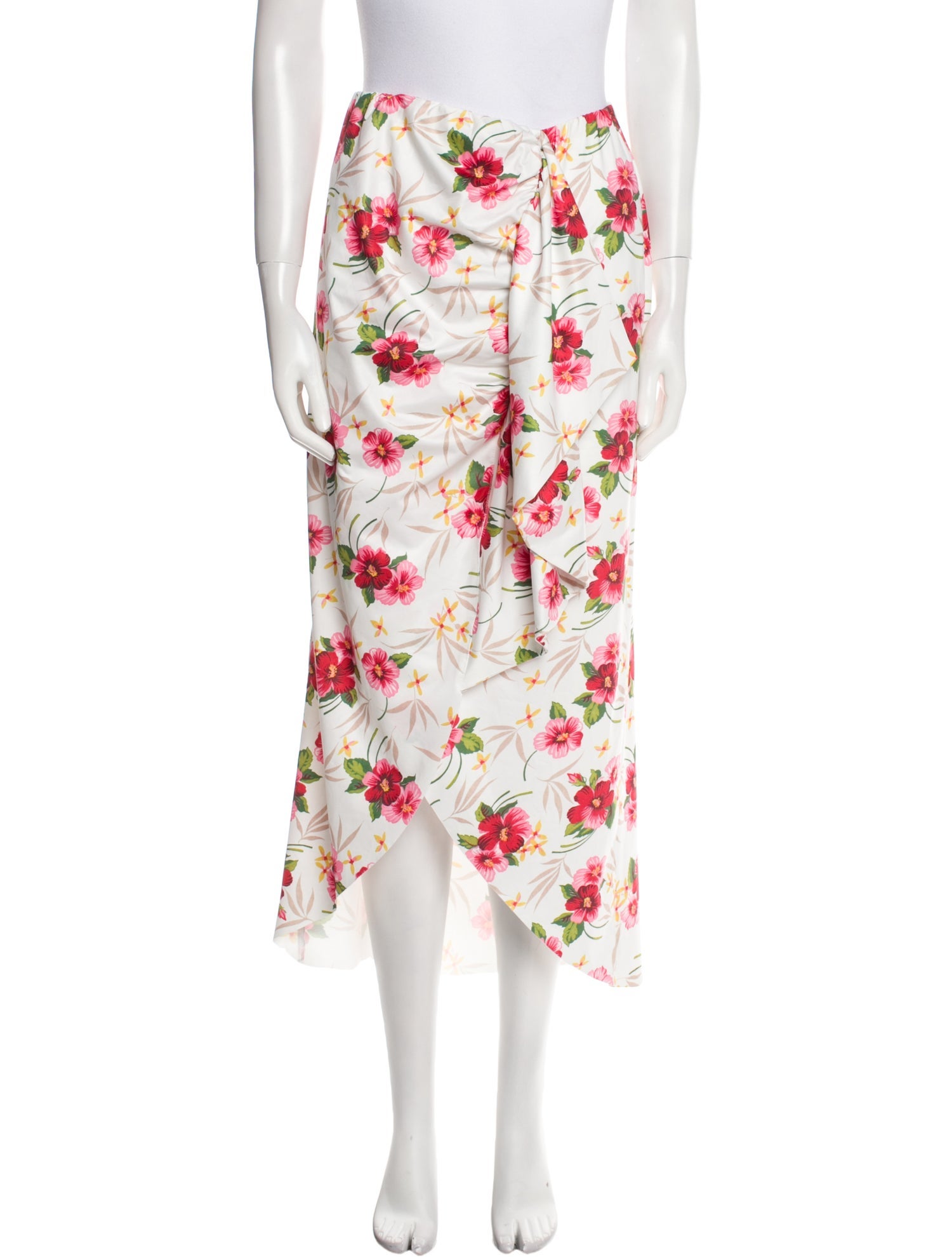 LoveShackFancy Printed Midi Length Skirt w/ Tags