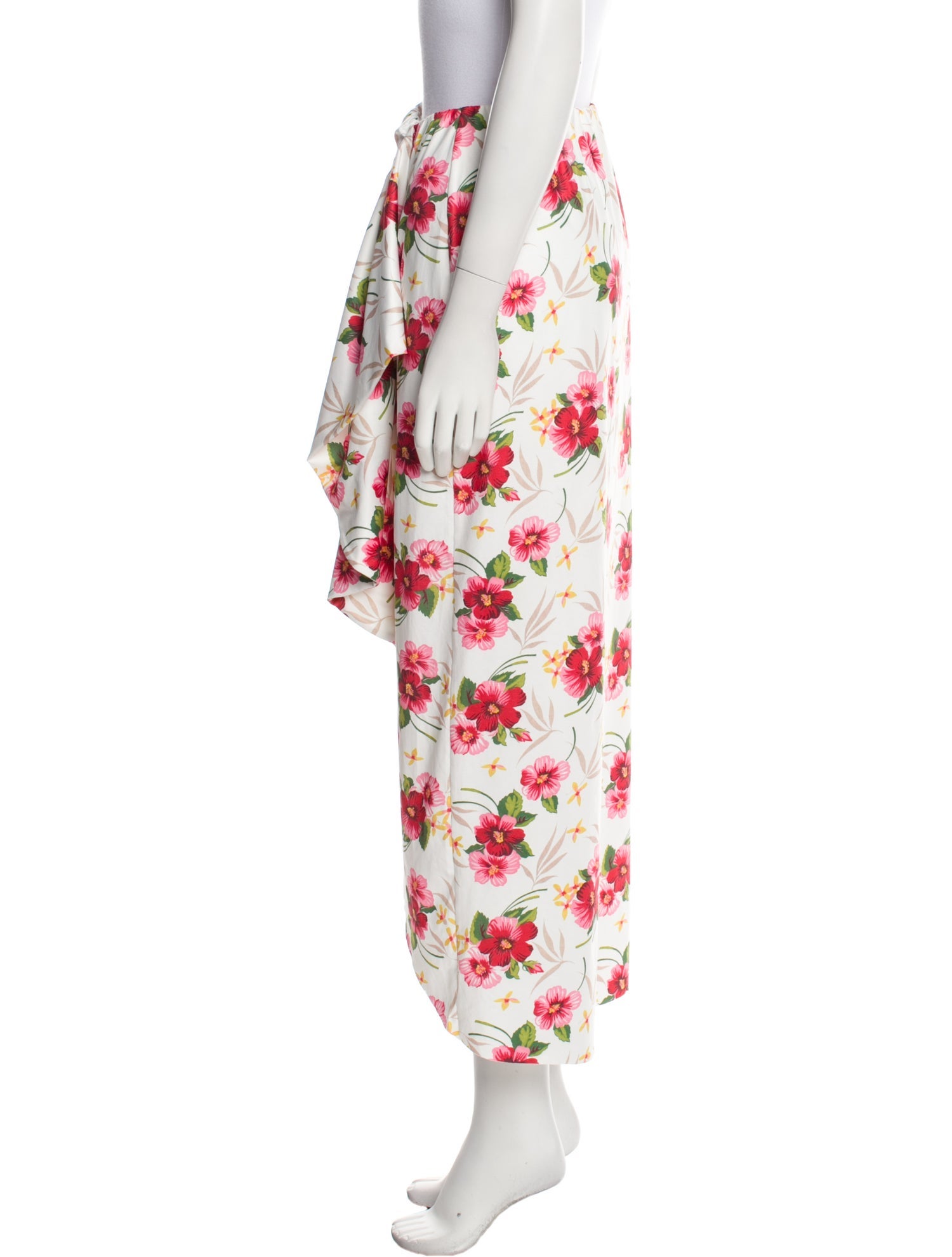 LoveShackFancy Printed Midi Length Skirt w/ Tags