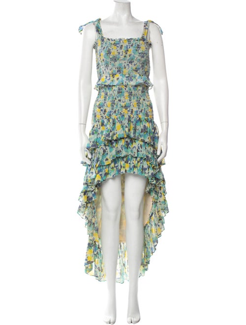 LoveShackFancy Printed Ruffle Embellishment Skirt Set