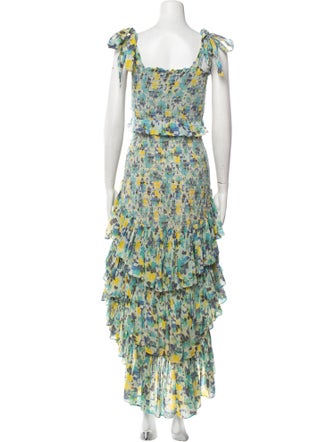 LoveShackFancy Printed Ruffle Embellishment Skirt Set