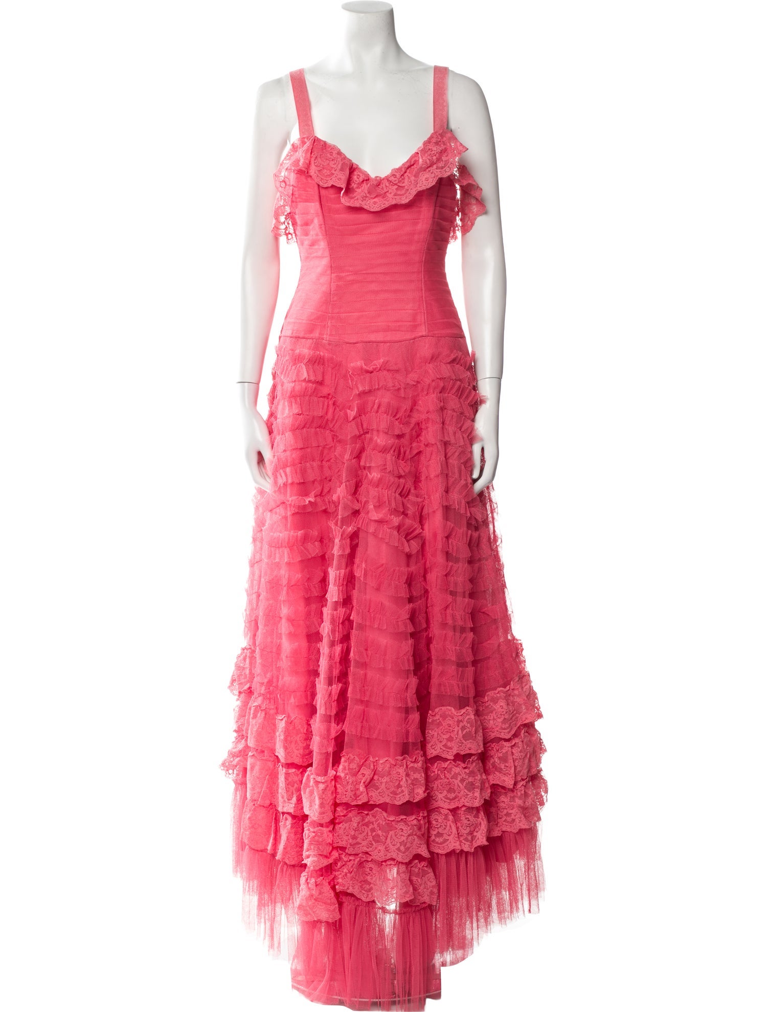 LoveShackFancy V-Neck Long Dress w/ Tags