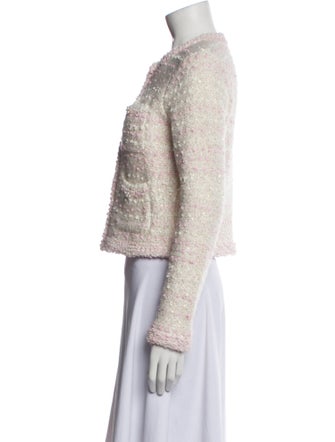 LoveShackFancy Tweed Pattern Jacket