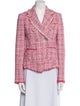 LoveShackFancy Tweed Pattern Blazer