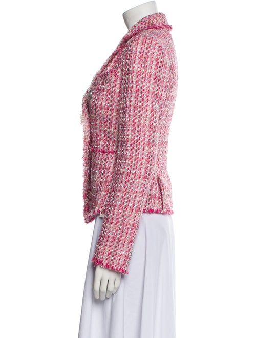 LoveShackFancy Tweed Pattern Blazer